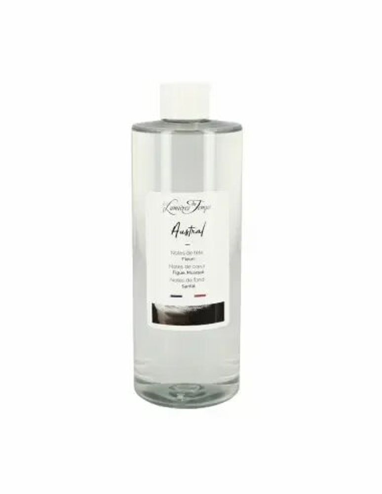 Scent diffusers - Austral Fragrance Diffuser Refill 400 ml Fig and Sandalwood (with rattans) - LES LUMIERES DU TEMPS