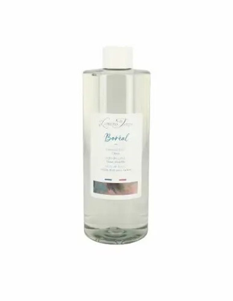 Scent diffusers - Boreal 400 ml Quartz Fragrance Diffuser Refill (with rattans) - LES LUMIERES DU TEMPS