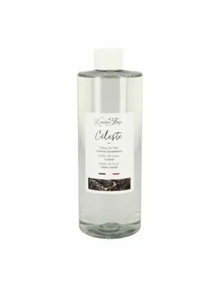 Scent diffusers - Celestial Fragrance Diffuser Refill 400 ml Cashmere (with rattans) - LES LUMIERES DU TEMPS