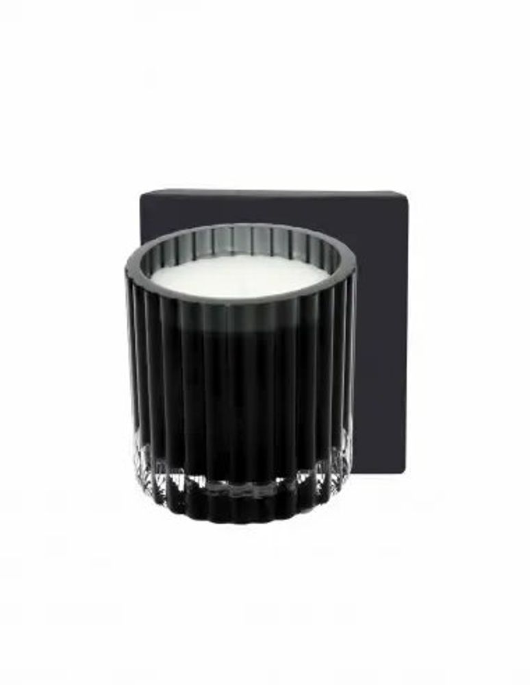 Bougies - Bougie Imagin 340 g Ambre Noire - LES LUMIERES DU TEMPS