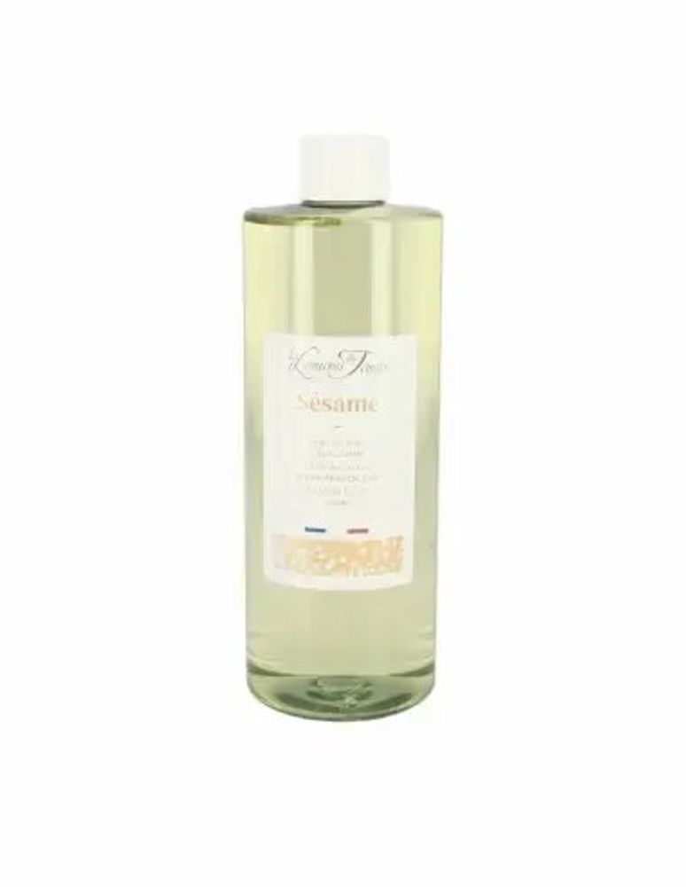 Scent diffusers - Sesame Fragrance Diffuser Refill 400 ml Enchanting (with rattans) - LES LUMIERES DU TEMPS