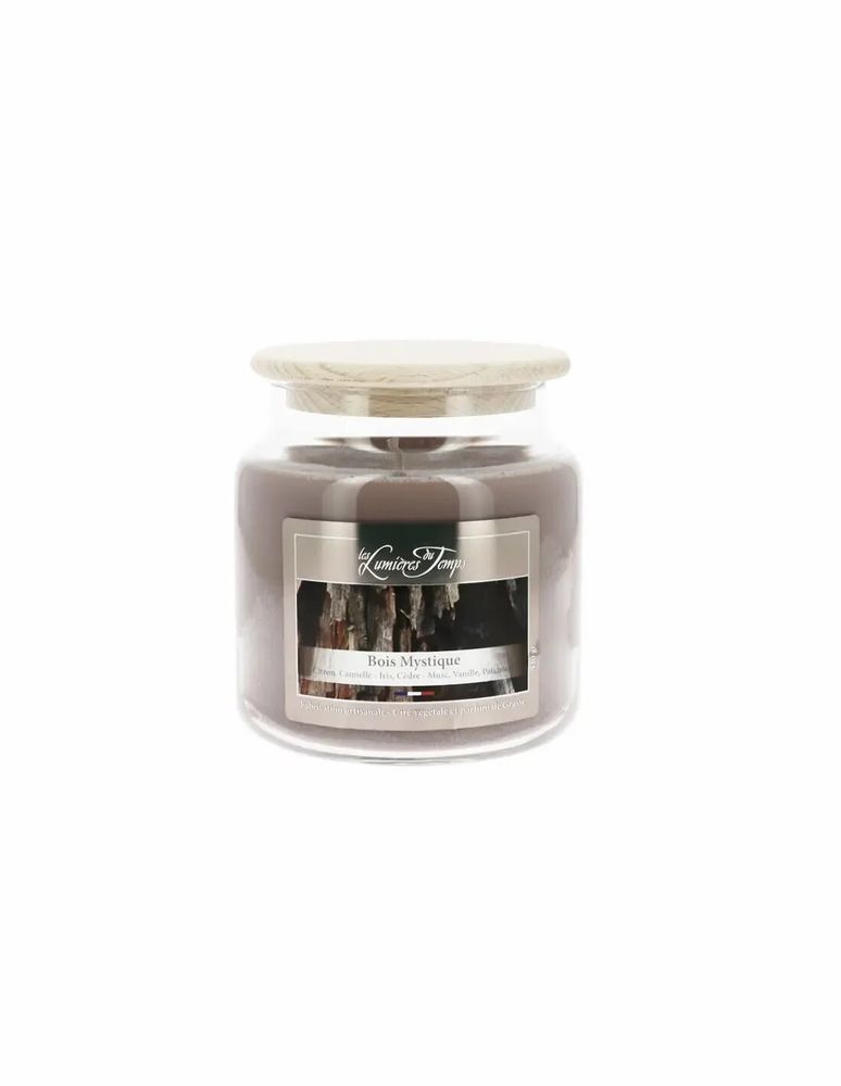 Candles - Colored Wax Candle 430 g Mystic Wood - LES LUMIERES DU TEMPS