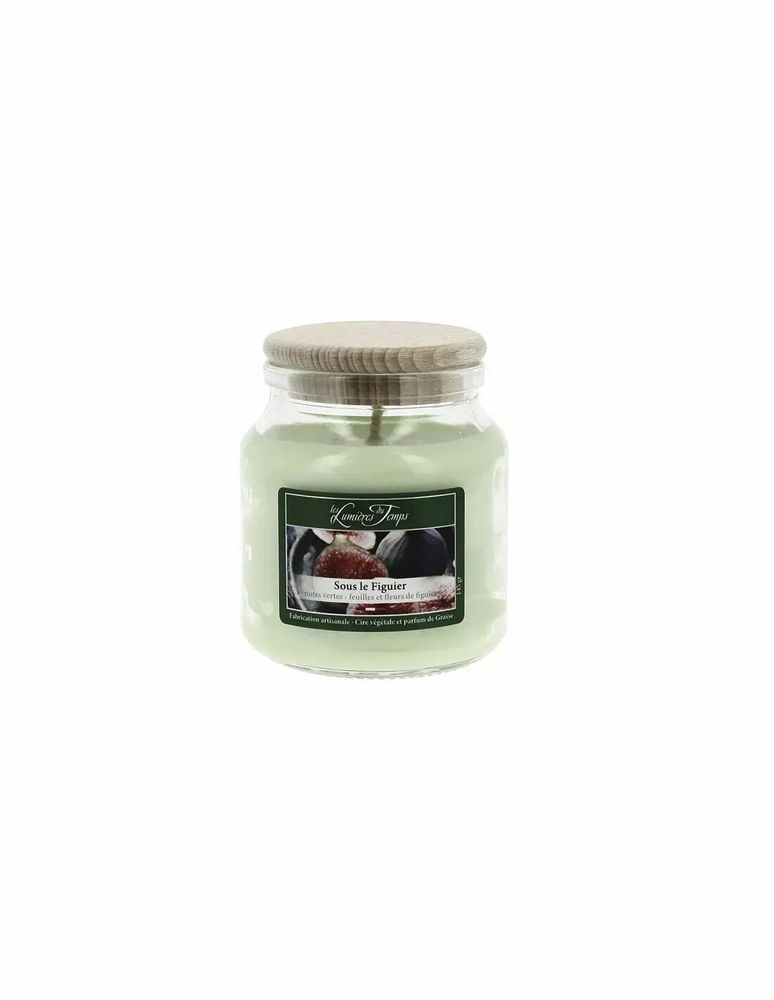 Candles - 145g Colored Wax Candle Under the Fig Tree - LES LUMIERES DU TEMPS