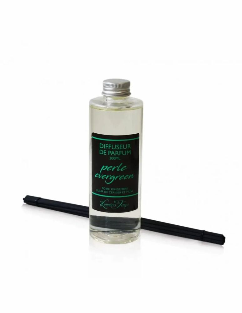 Scent diffusers - Evergreen Pearl Fragrance Diffuser Refill 200 ml - LES LUMIERES DU TEMPS