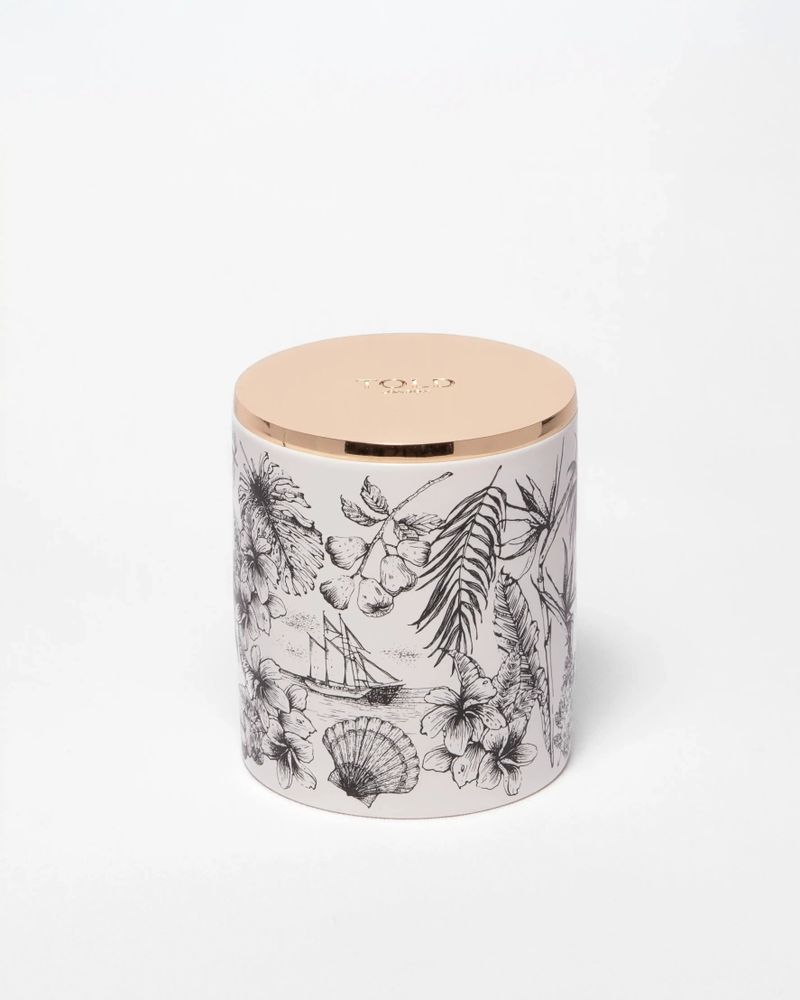 Candles - Island Breeze, Seychelles Candle, 300g - TOLD LONDON LTD