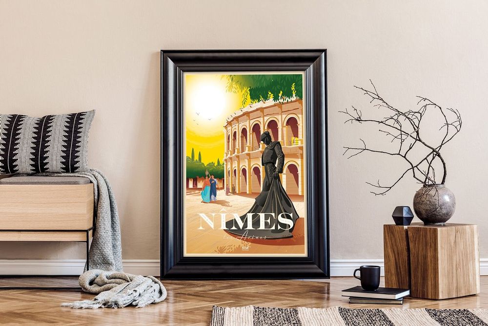 Affiches - Affiche DOZ Nîmes - les Arènes - LA MAISON JOSÉPHINE