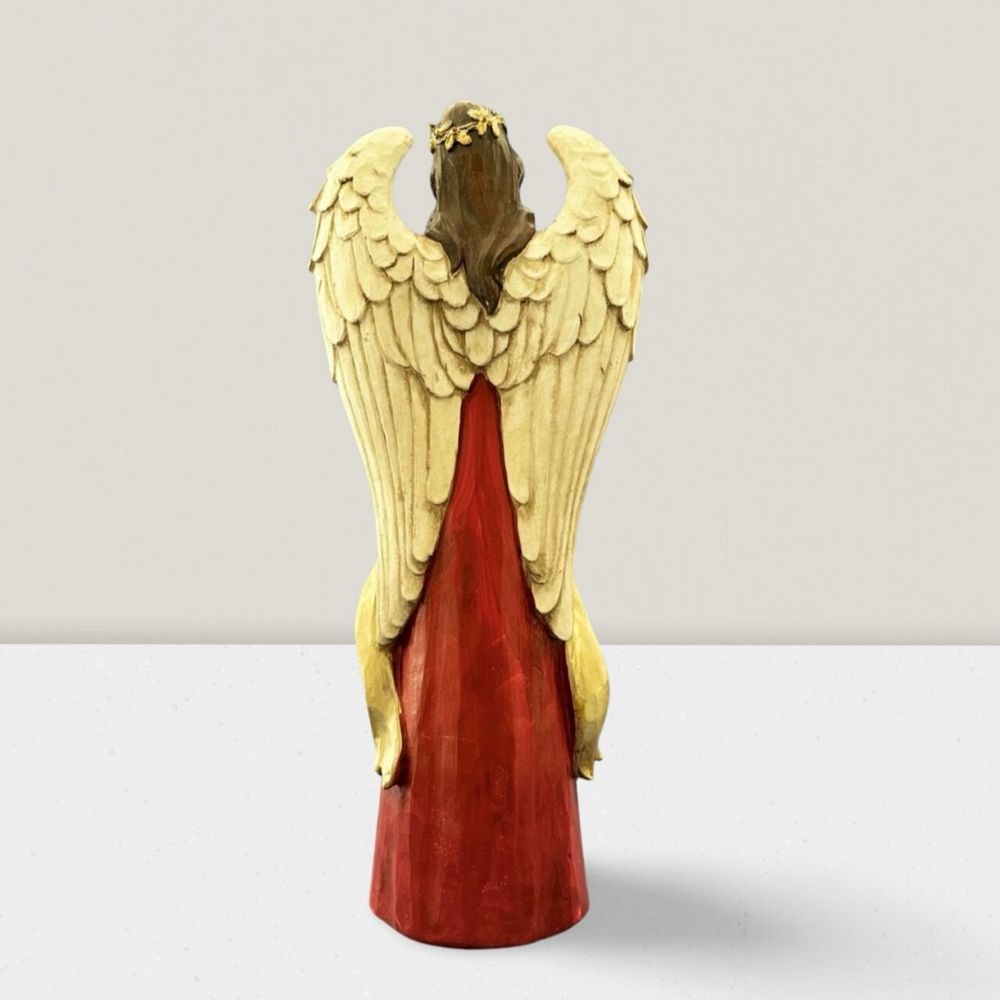 Crèches et santons - Figurine d’ange de Noël – « Love Never Fails » - BLUE STAR B.V.