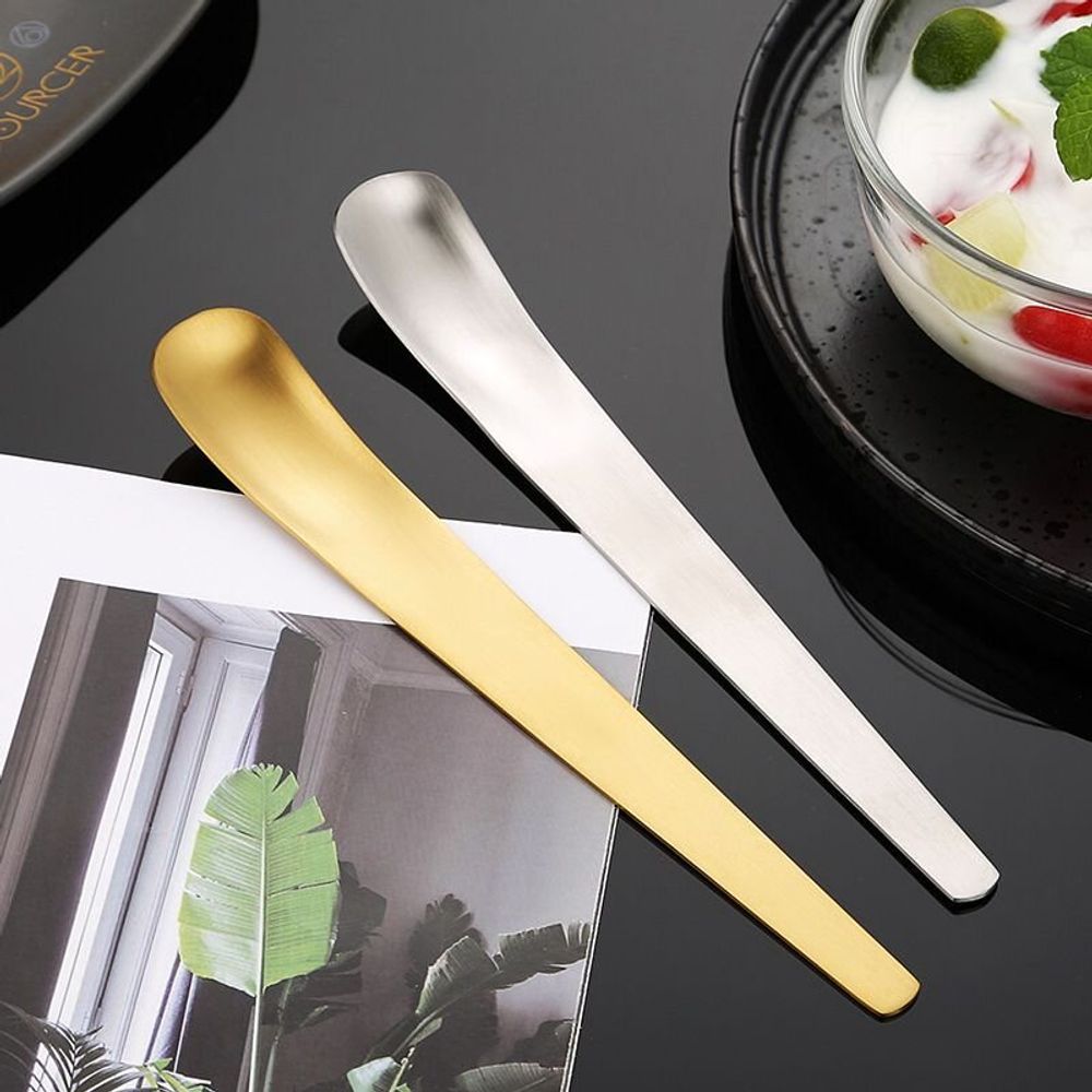 Ménagères - Cuillère Spatule - Thé, Café, Dessert, Glace - 4 coloris / 2 tailles - SOSTRAW & SMARTTHINGS