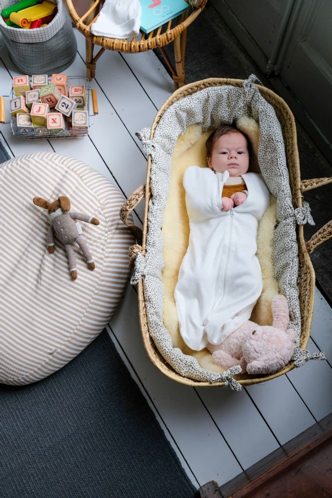 Childcare accessories - Pointelle swaddler — Swaddling sleeping bag - TANTE REINE
