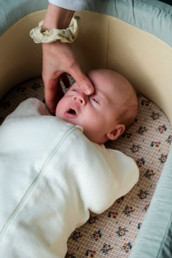 Childcare accessories - Pointelle swaddler — Swaddling sleeping bag - TANTE REINE