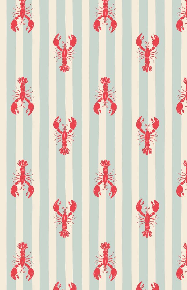 Wallpaper - Wallpaper No. 726 - Lobster Parade 🦞 - WELLPAPERS