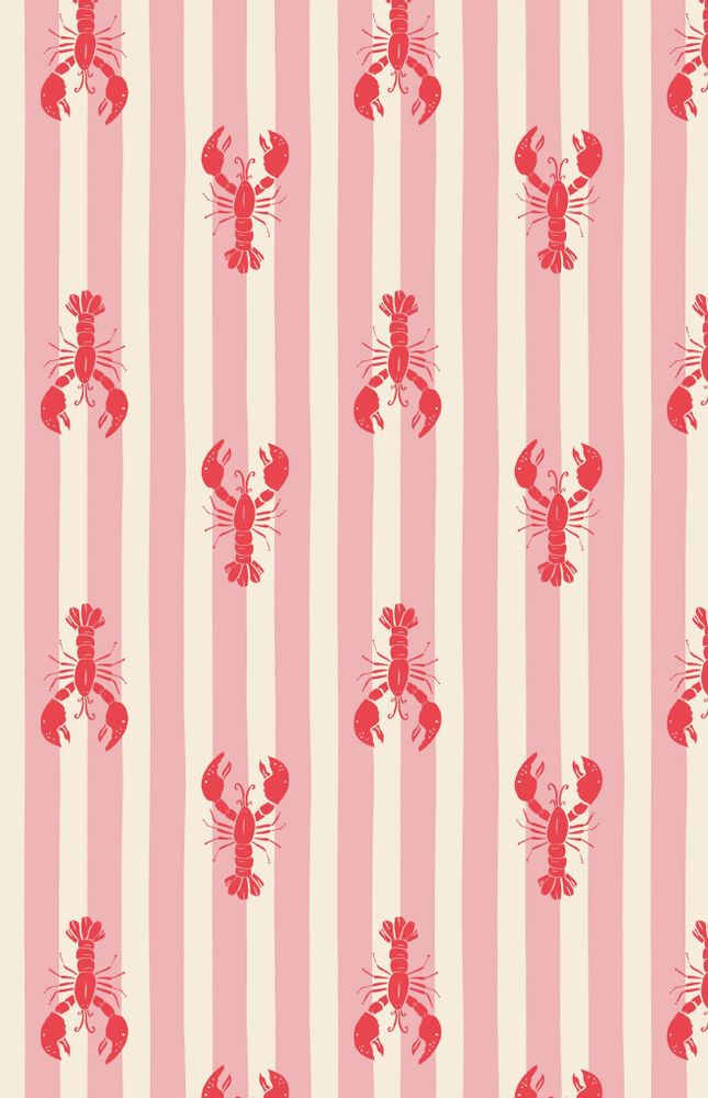 Wallpaper - Wallpaper No. 726 - Lobster Parade 🦞 - WELLPAPERS