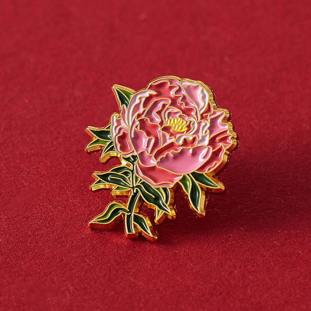 Brooches - Pin Peony - PINPINPIN.IT