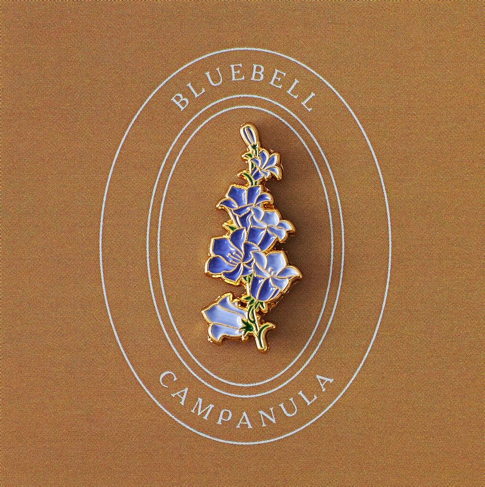 Brooches - Pin Bluebell - PINPINPIN.IT