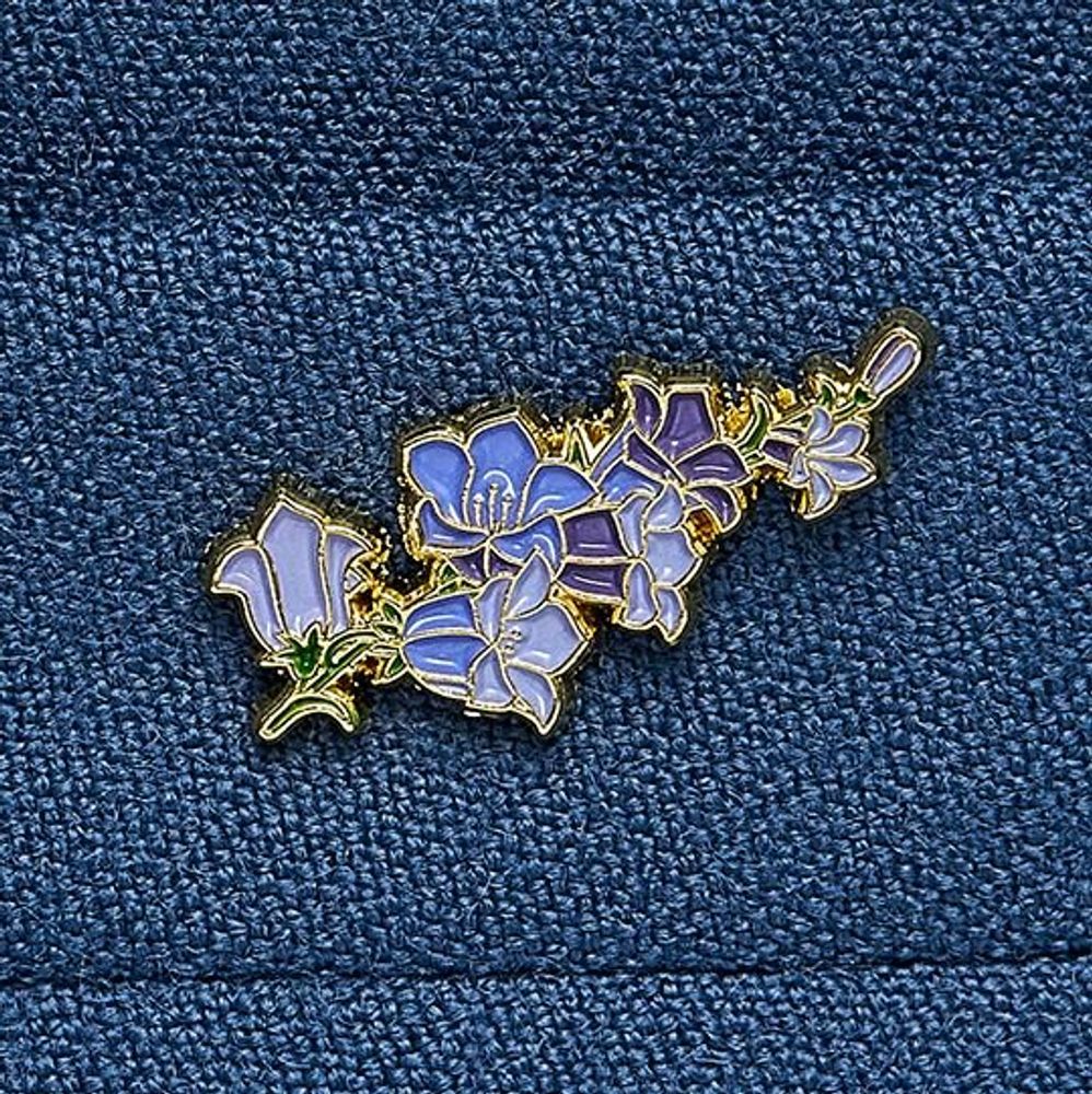 Brooches - Pin Bluebell - PINPINPIN.IT