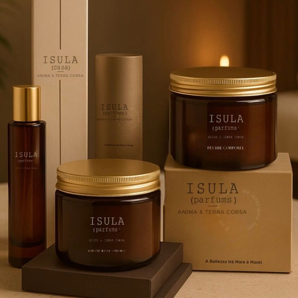 Parfums pour soi et eaux de toilette - Eau de Toilette - Eau de Parfums - Gamme Spa - Gamme Bain - Savon - ISULA PARFUMS & ISULA CASA