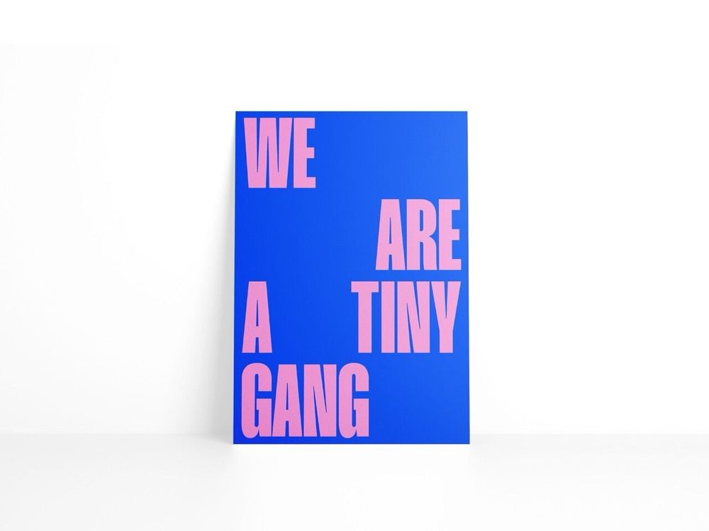 Carterie - Carte de voeux - Tiny gang - PIECE & LOVE