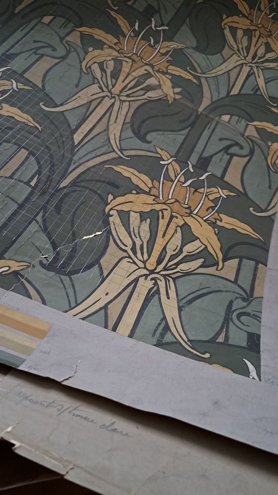 Paintings - Art Nouveau design - TEX-STYLE DESIGNS & C.S.A.S.