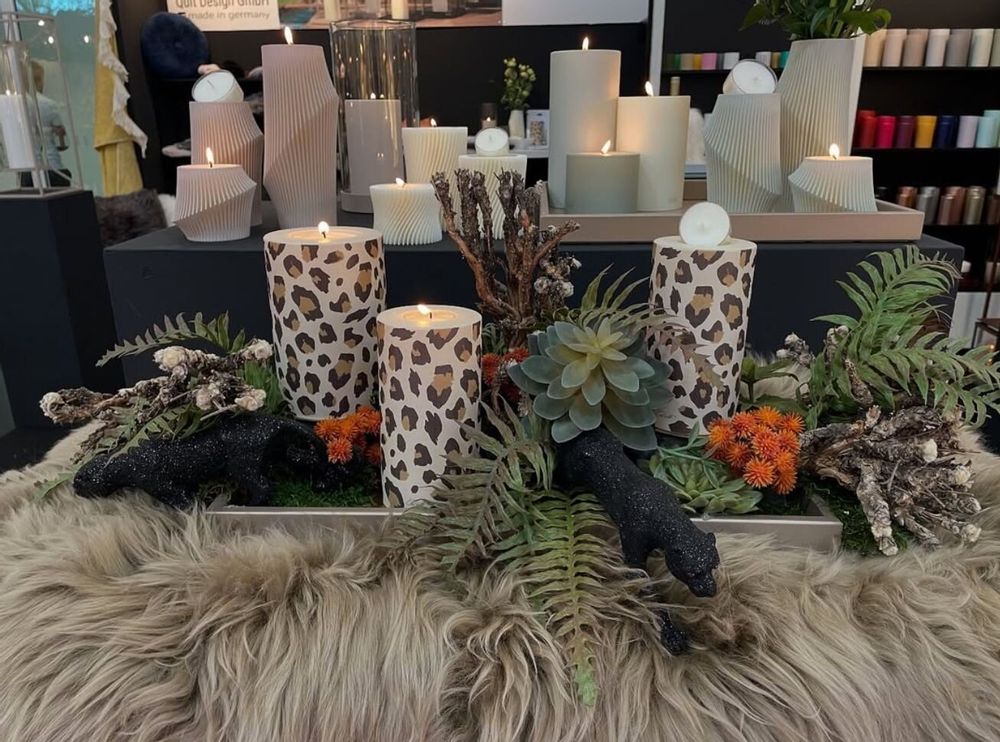 Customizable objects - Custom-printable tealight holders – Made in Germany. Suitable for indo - QULT DESIGN GMBH