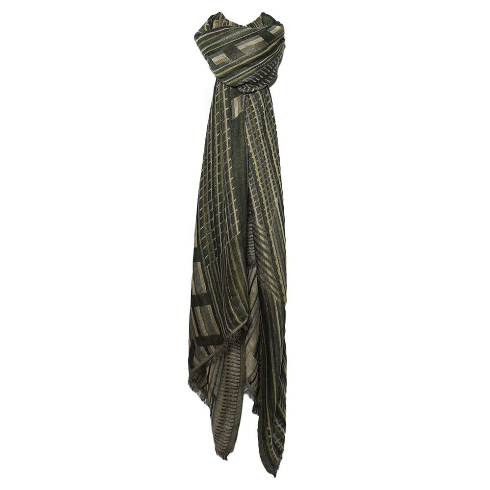 Foulards et écharpes - Echarpe en laine CHARLEMAGNE vert - MONSIEUR CHARLI