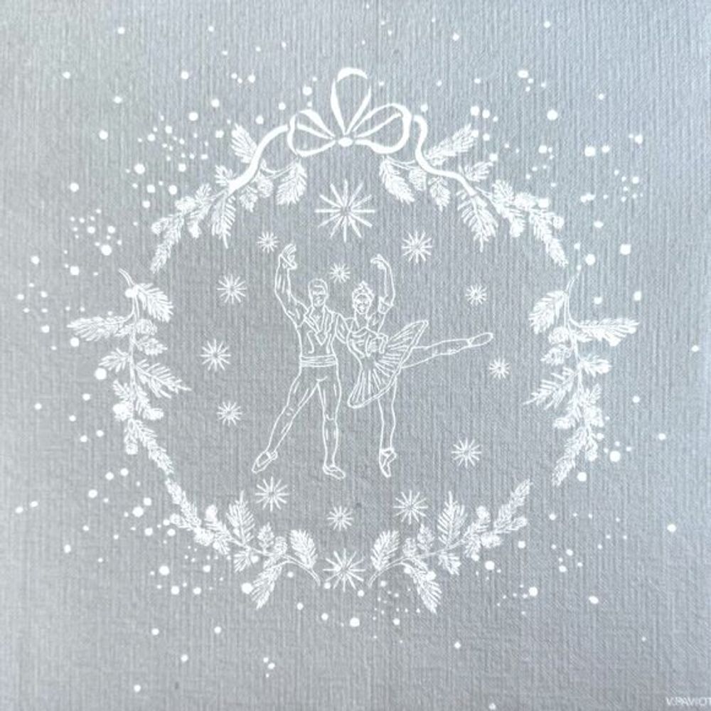 Napkins - SILVER DANCERS - FRANÇOISE PAVIOT