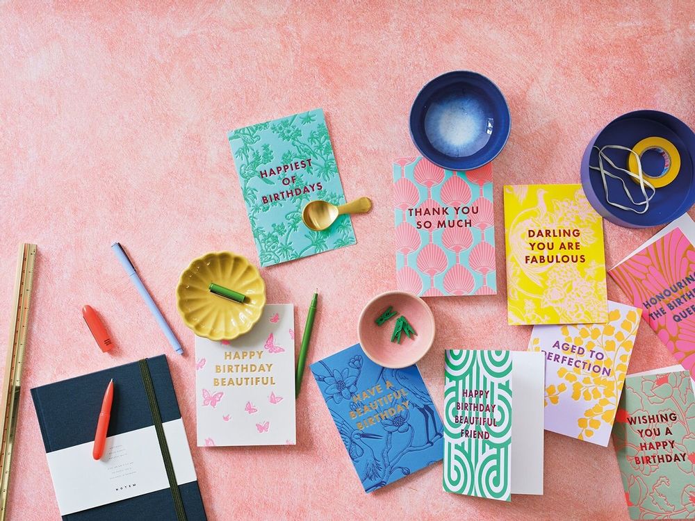 Card shop - LAGOM DESIGN Cards made in UK & Gift Wrap - KLANGUNDKLEID.DE GMBH