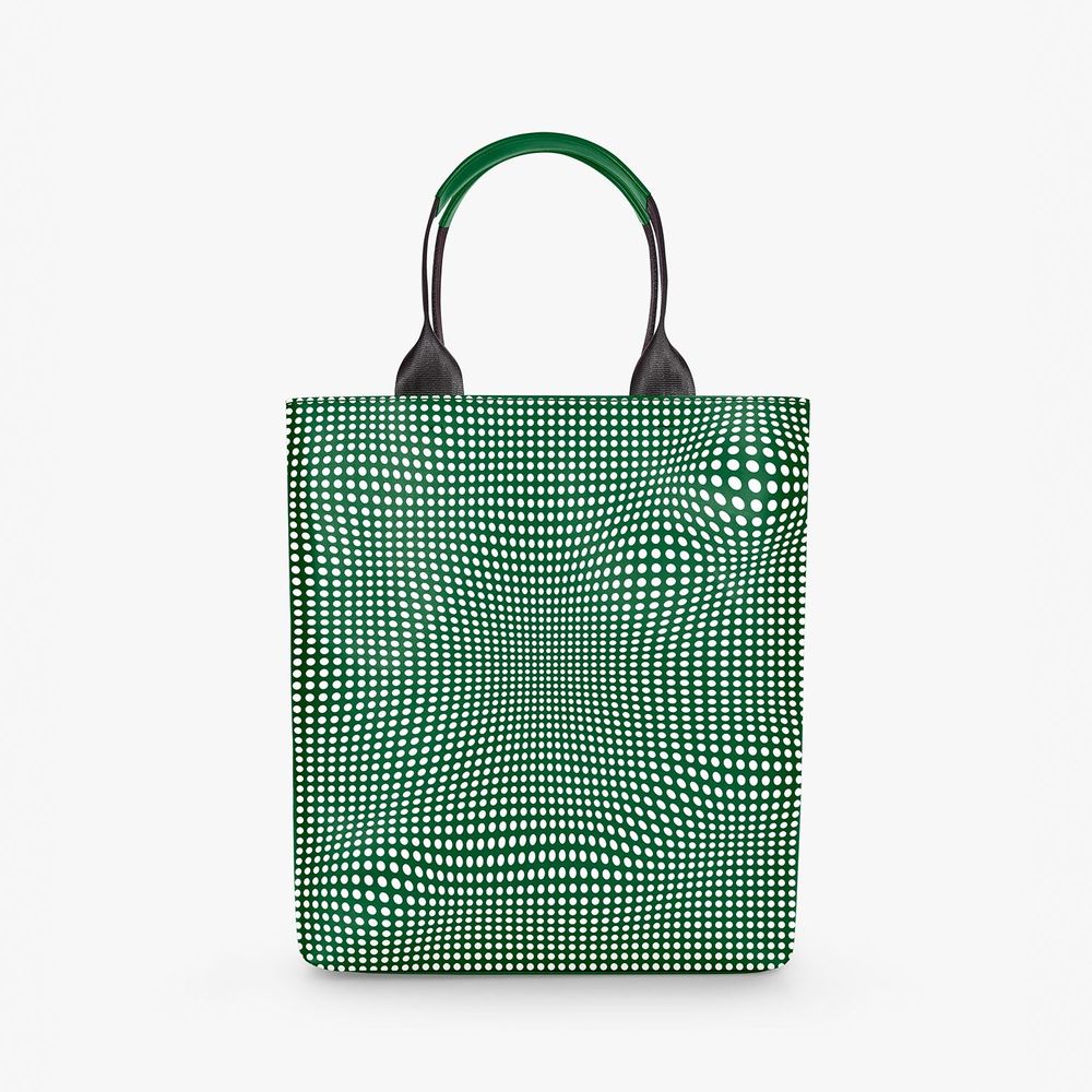 Sacs et cabas - SHOPPING BAG OPTICAL 1 - COULEUR MATE - 959NINEFIVENINE
