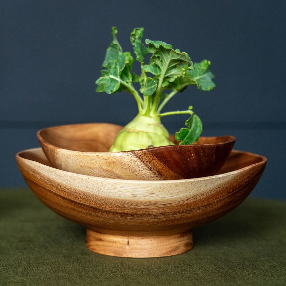 Bowls - Flare bowls on foot - KINTA