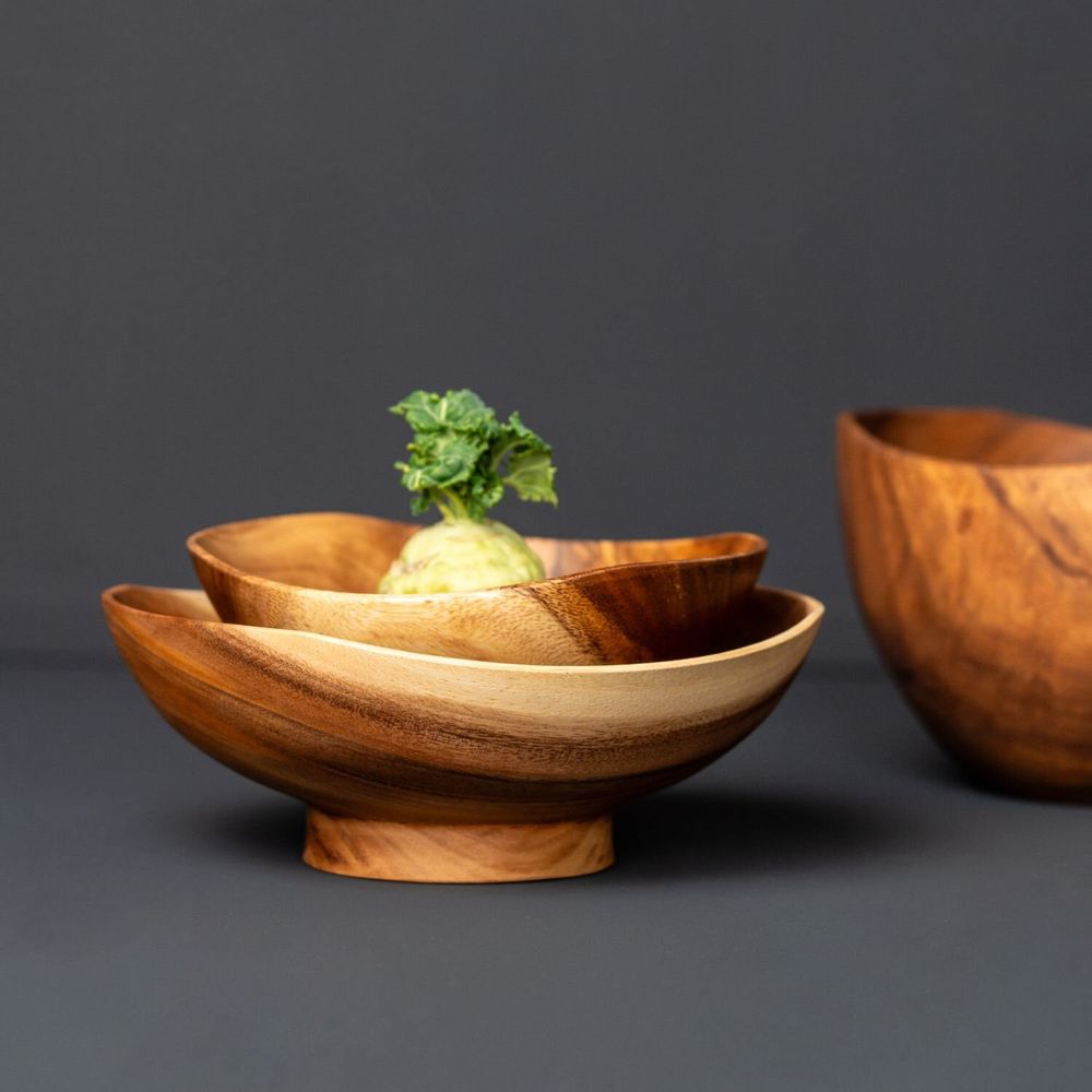 Bowls - Flare bowls on foot - KINTA