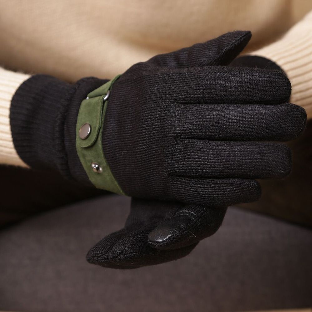 Petite maroquinerie - Gants en maille tactile HECTOR - MONSIEUR CHARLI