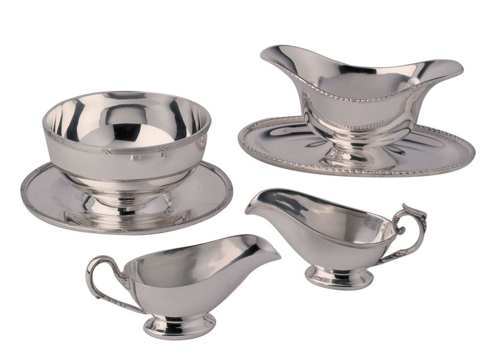 Platter and bowls - Cabbage - ORFEVRERIE ARGENTA