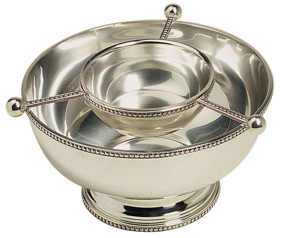 Platter and bowls - Cabbage - ORFEVRERIE ARGENTA