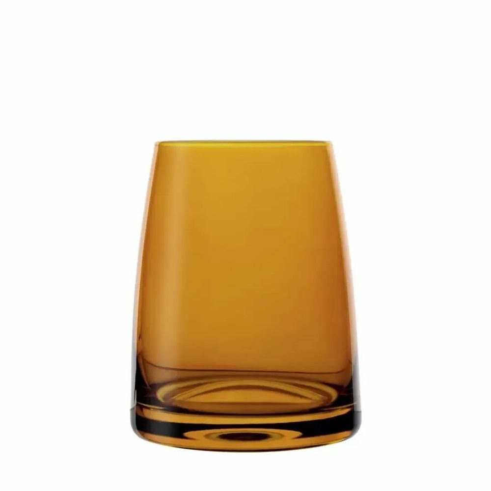 Glass - Vispera Amber Colored Cocktail Glass - 1 piece 320 ml - PEKALLA CRISTAL GLASS