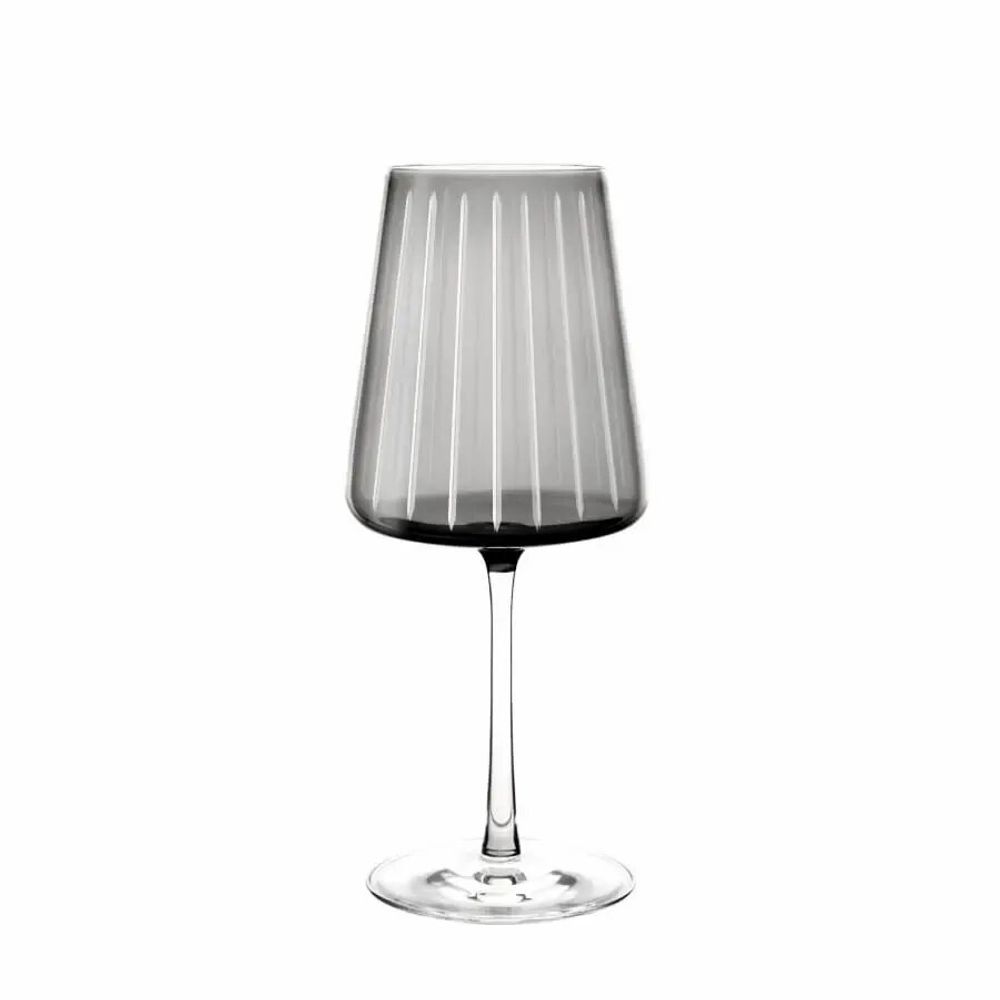 Verres - Vida Linea Verre à vin coloré Gris - 1 pièce 520 ml - PEKALLA CRISTAL GLASS