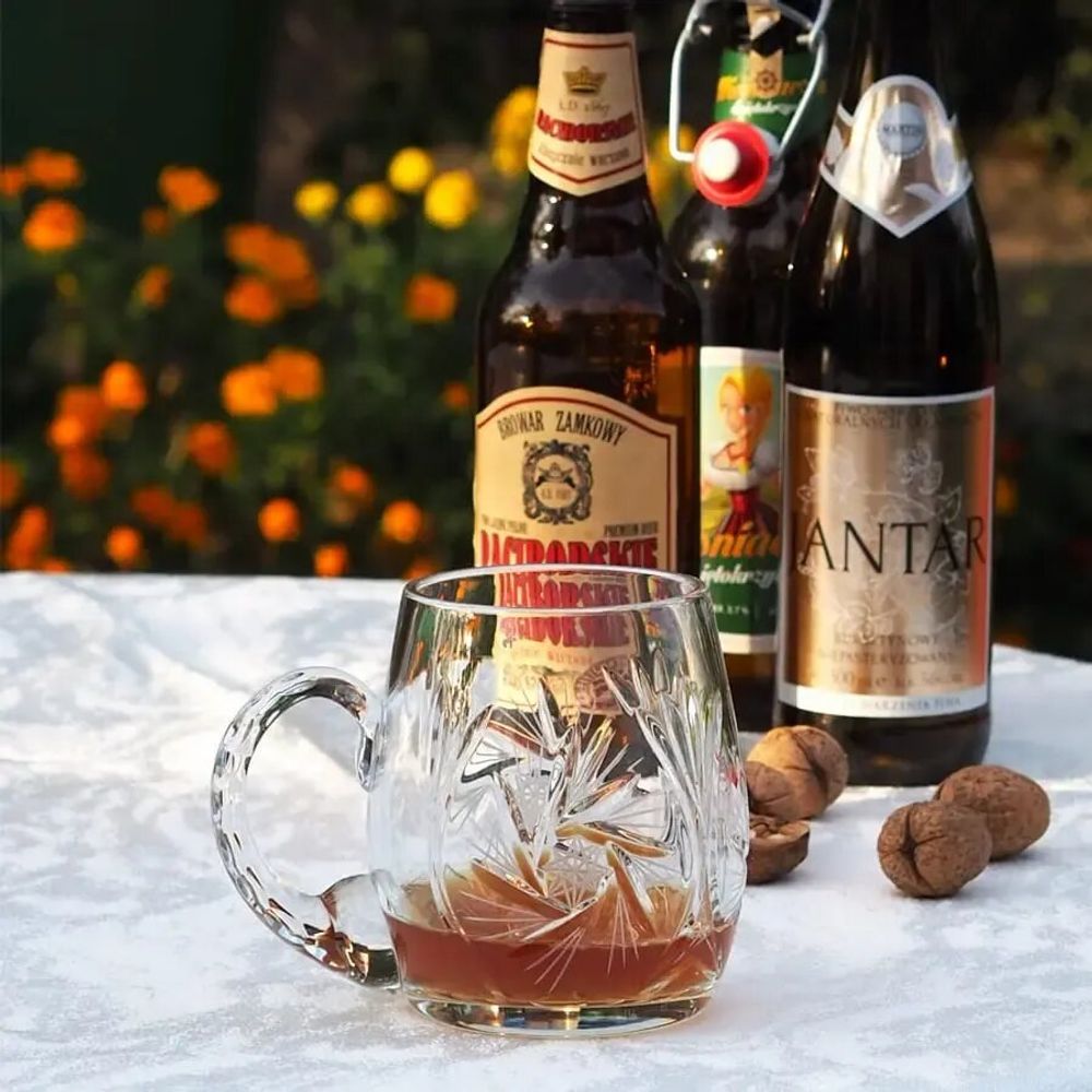 Cristallerie - Molendi gobelet en cristal à bière - 500 ml - PEKALLA CRISTAL GLASS
