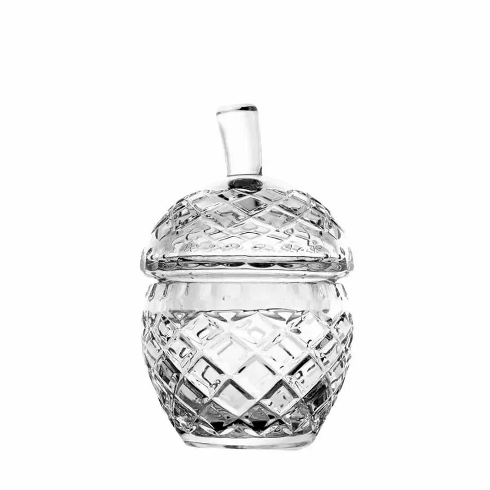Crystal ware - Iris Candy Box - 14 cm - PEKALLA CRISTAL GLASS