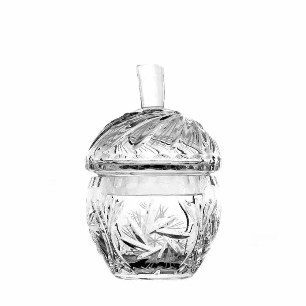 Cristallerie - Molendi Bonbonnière - 14 cm - PEKALLA CRISTAL GLASS