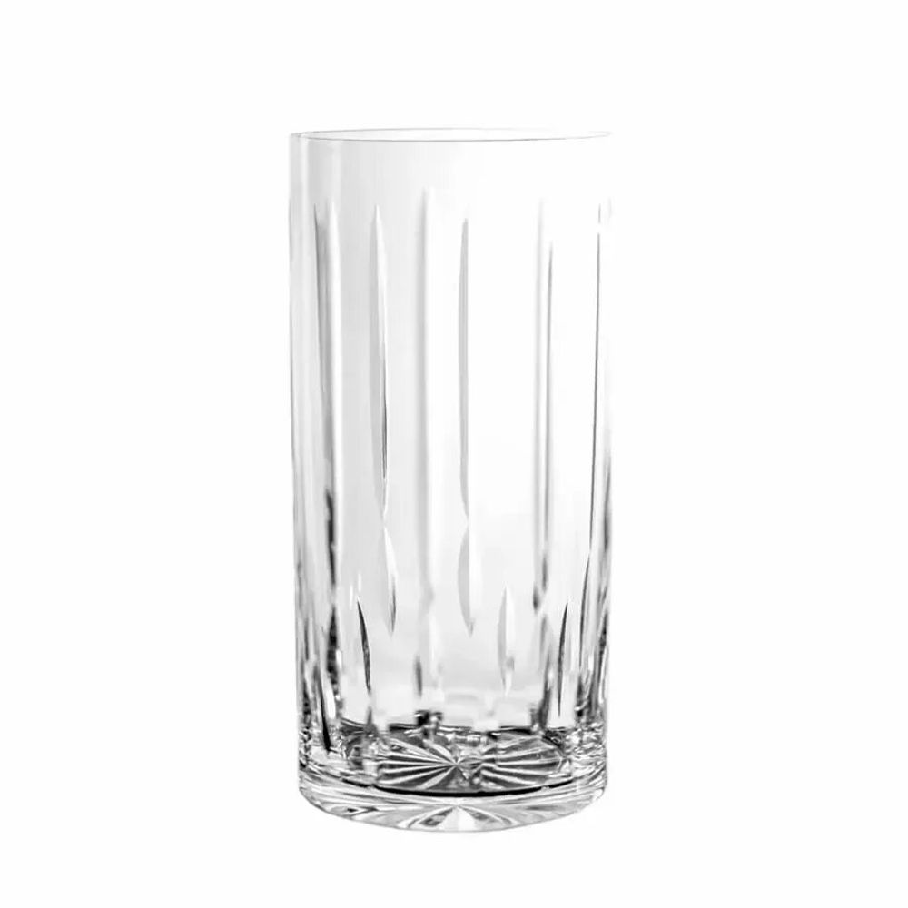 Crystal ware - Vaso Modern Crystal Wine Glasses - 6 Pieces 300ml - PEKALLA CRISTAL GLASS