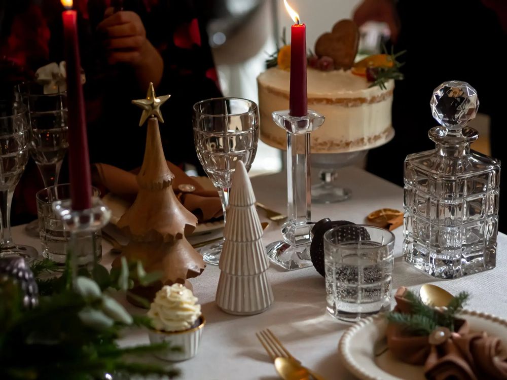 Candlesticks and candle holders - Tall crystal candelabra - 20 cm - PEKALLA CRISTAL GLASS