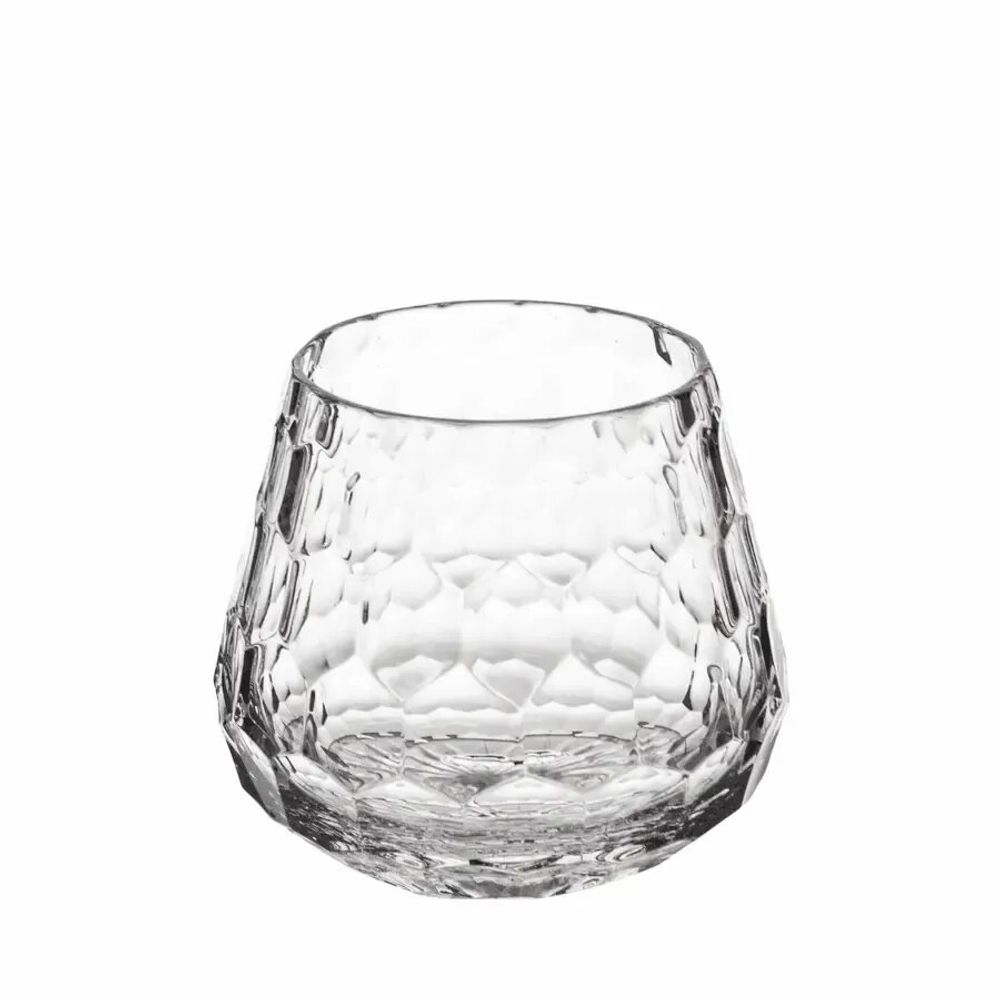 Bougeoirs et photophores - Bougeoir en cristal en forme de morceau de mielu - 8cm - PEKALLA CRISTAL GLASS