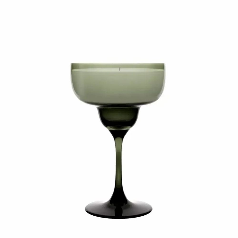 Bougeoirs et photophores - Vispera Verde Bougie parfumée et colorée en soja sur pied - PEKALLA CRISTAL GLASS