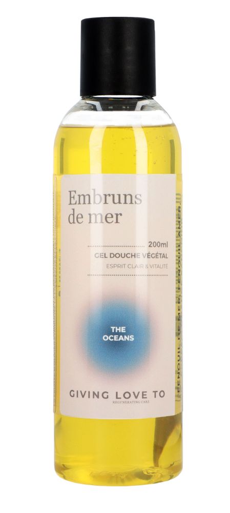 Savons - Gel douche THE OCEANS Esprit clair & vitalité 200 ml - GIVING LOVE TO
