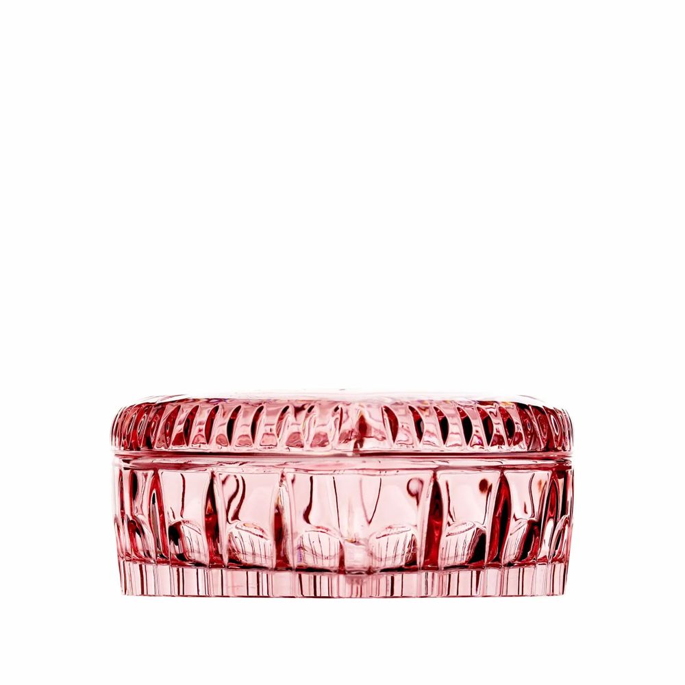 Crystal ware - Salmo Crystal HEART Jewelry Box - PEKALLA CRISTAL GLASS