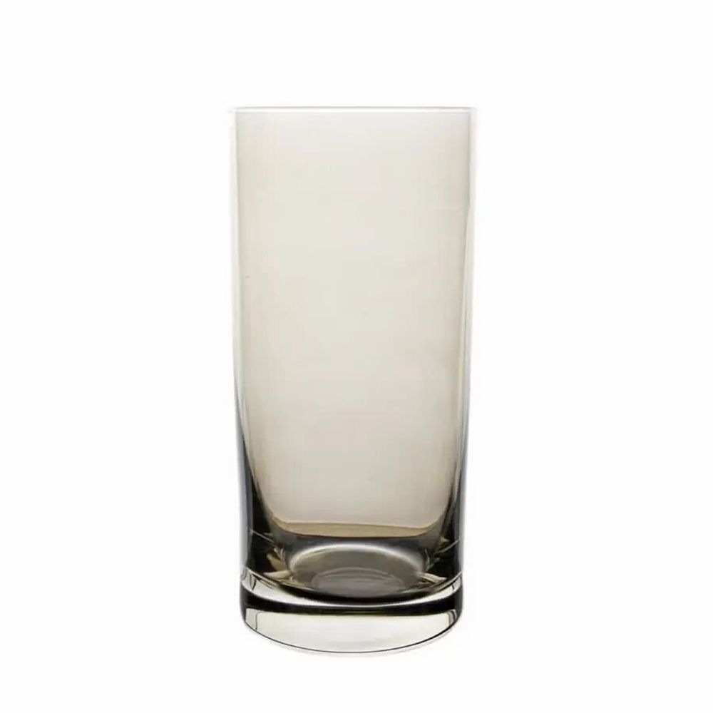 Glass - Kalatina Mokka crystal glasses for water / drinks - 6 pieces 350 ml - PEKALLA CRISTAL GLASS