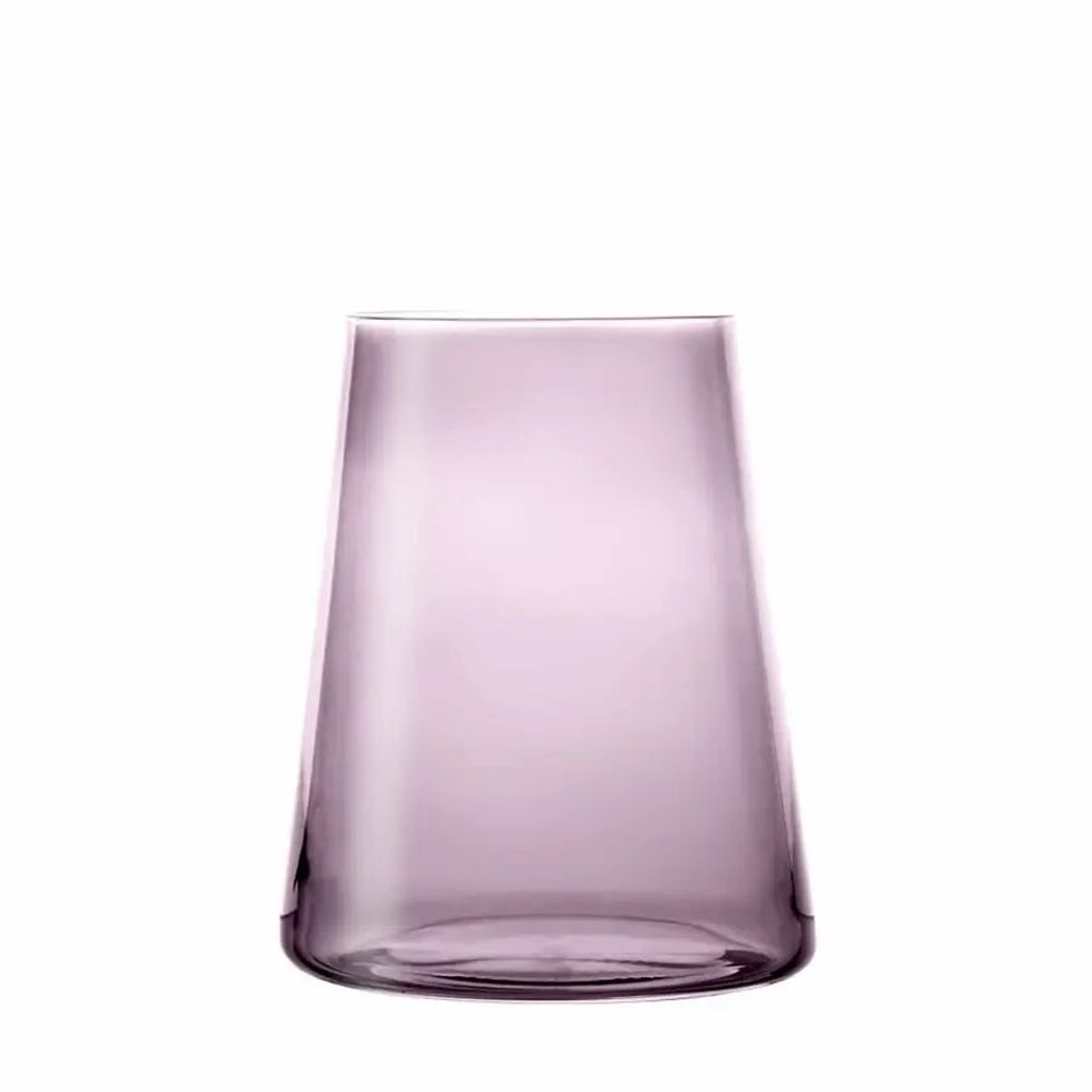 Glass - Vida Slate Colored Cocktail/Water Glass - 6 pieces 380 ml - PEKALLA CRISTAL GLASS