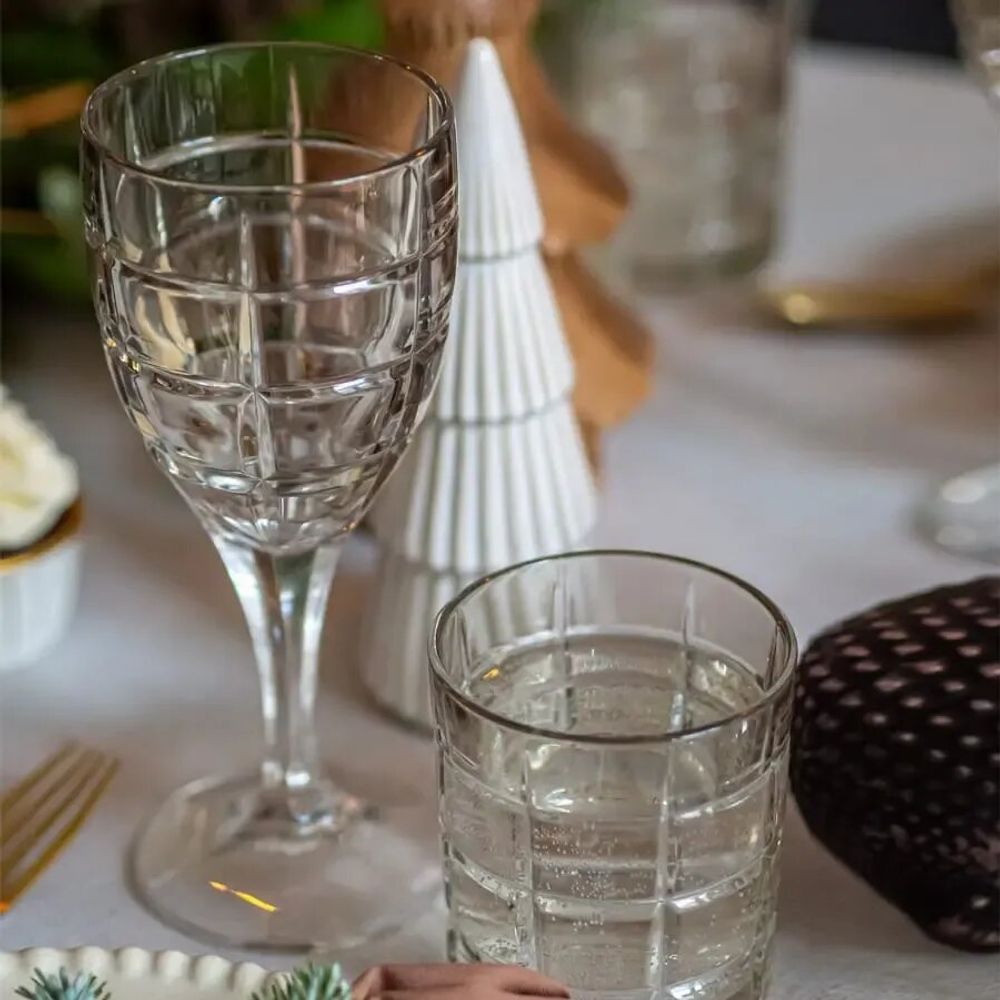 Crystal ware - Vaso II Modern Crystal Wine Glasses Mokka - 2 pieces 300 ml - PEKALLA CRISTAL GLASS