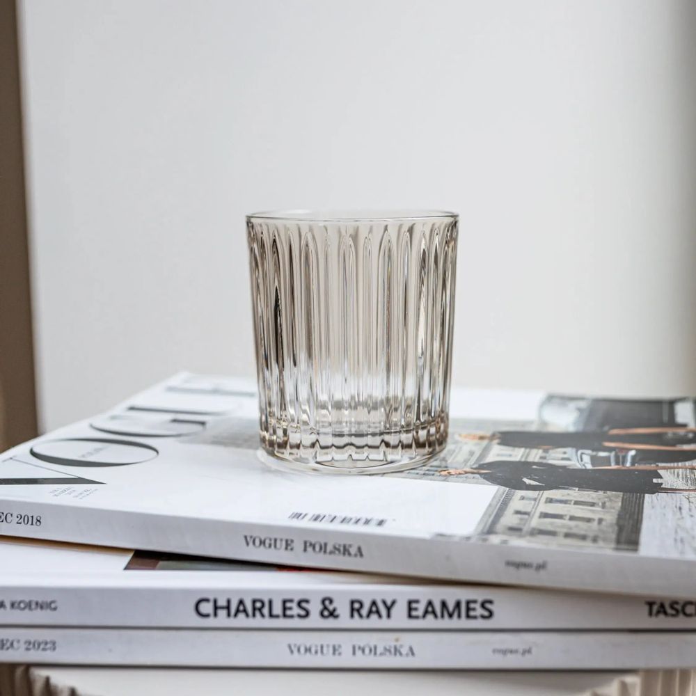 Cristallerie - Carafe + verres à whisky en cristal Mokka - 2 pièces 280 ml - PEKALLA CRISTAL GLASS