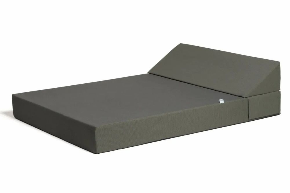 Pools - Double bed Jung khaki | COZIP pool bed | 180x136xh20 cm - COZIP