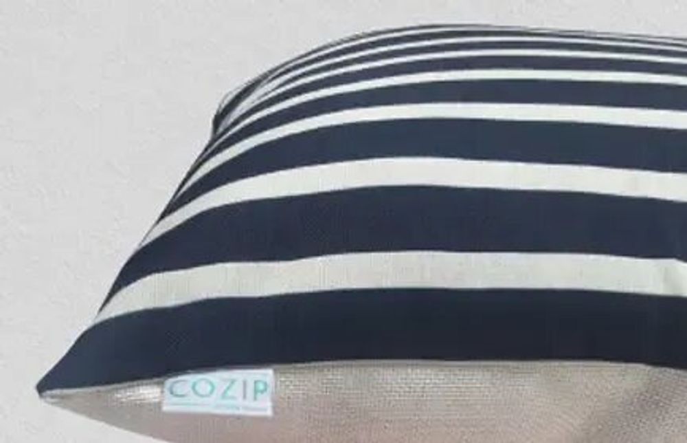 Coussins textile - Coussin d'extérieur Cozip MARIN | Tissu Jean-Paul Gaultier - COZIP