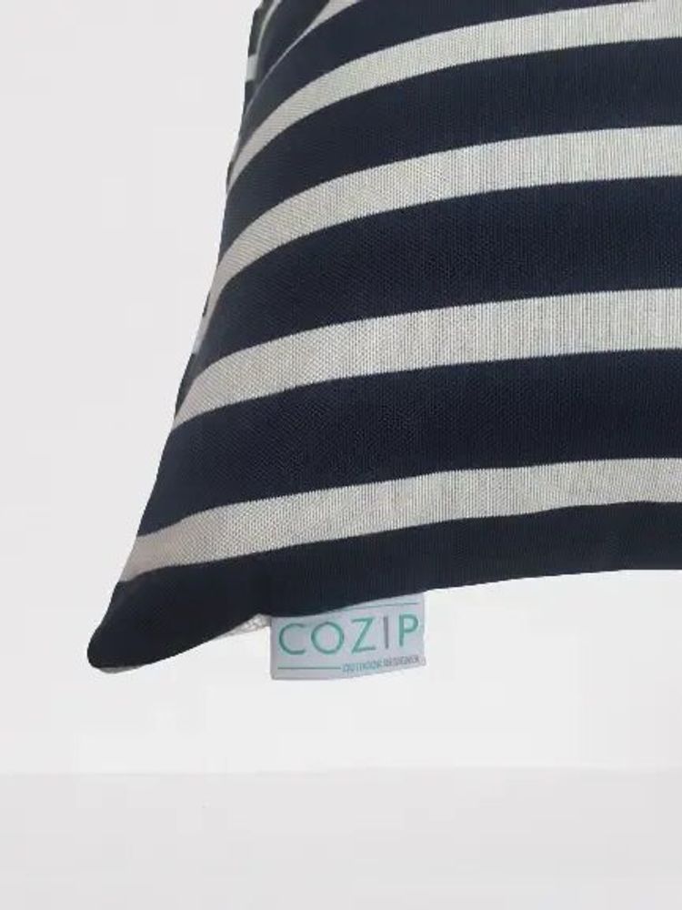 Coussins textile - Coussin d'extérieur Cozip MARIN | Tissu Jean-Paul Gaultier - COZIP